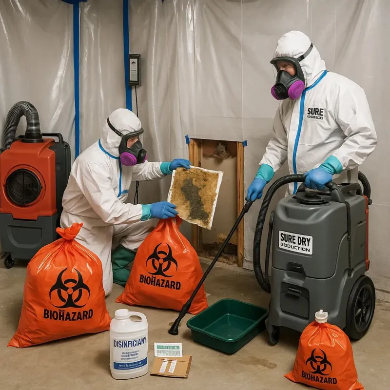 Contaminated Water Handling Protocols process in Merlin, OR